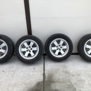 トヨタ　純正ホイール15インチ夏タイヤ付き中古