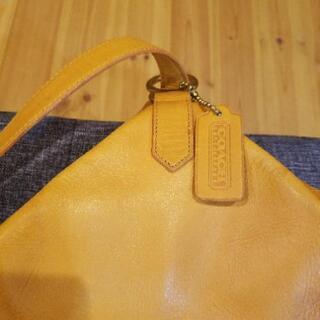 【COACH】ワンショルダー　UNISEX　牛革の画像
