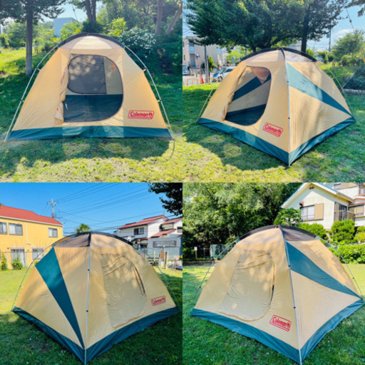 売り切れました?   coleman  4-6人用テント＋タープセット②