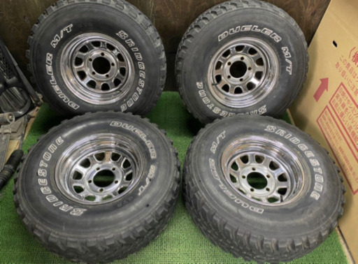 No.348 32×11.50R15 BRIDGESTONE ブリヂストン 15インチホイール ジムニー ジープ 日本未発売?