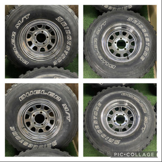 No.348 32×11.50R15 BRIDGESTONE ブリヂストン 15インチホイール ジムニー ジープ 日本未発売?の画像