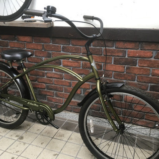 中古 エレクトラ 26インチビーチクルーザー 防犯登録代込み