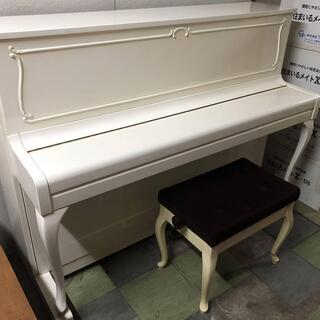 ★大幅値下げ・希少価値・美品★中古ピアノYAMAHA W116HC /ホワイトの画像