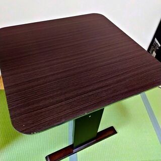 ダイニングテーブル　　[ニトリ　DT GV 80 DBR テーブ...