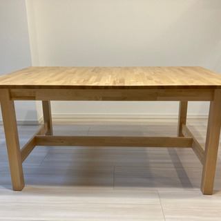 IKEA「NORDEN」伸ばせるダイニングテーブル - ダイニングテーブル IKEA「NORDEN」伸ばせるダイニングテーブル - ダイニングテーブル