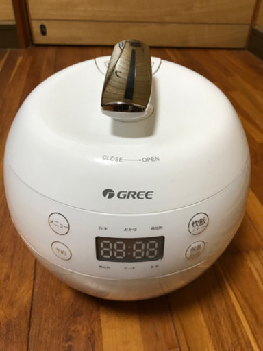 GREE  マイコン式炊飯器  SZGSM-4G  2019年製
