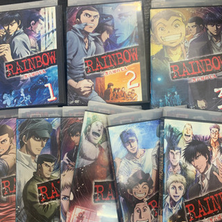 【処分】DVD レンタル落ち RAINBOW 二舎六房の七人 全9巻 2021/05/23の画像
