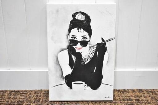 Oliver Gal 38x25cm アートパネル オードリー ヘプバーン