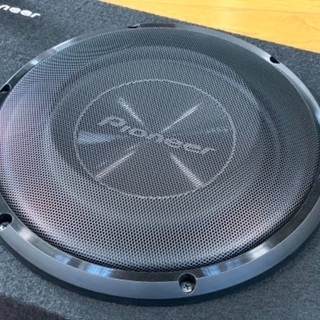 2020年製　carrozzeria TS-WX2530 25 cm　サブウーファー　密封　ダウンファイヤリングの画像