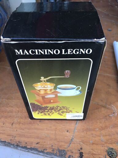 MACININO LEGNO 手動 コーヒー ミル メーカー 新品 未使用