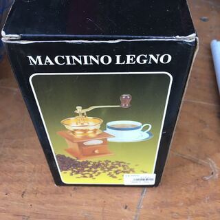 MACININO LEGNO 手動 コーヒー ミル メーカー 新...