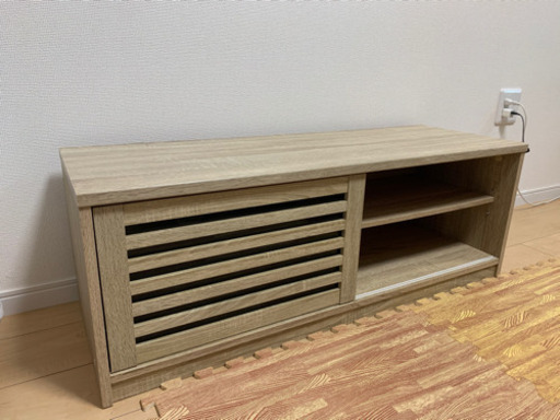 ニトリ　テレビ台　ローボード(ラインN100 LBR) 値下げ！