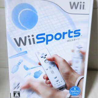 ☆Wii/Wii Sports Wii スポーツ 5つのゲームが楽しめる◆自宅が競技場にの画像