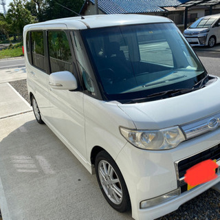 タントカスタム　車検付き　ローダウン　