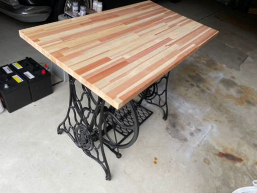 アンティークミシン台