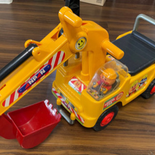 【中古】定価12,512円◆アンパンマン ショベルカー 屋内使用のみ