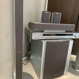 SONY ホームシアターシステムSTR-KSL80（Blu-rayディスクプレイヤーBDP-S350もセット）の画像