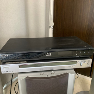 SONY ホームシアターシステムSTR-KSL80（Blu-rayディスクプレイヤーBDP-S350もセット）の画像