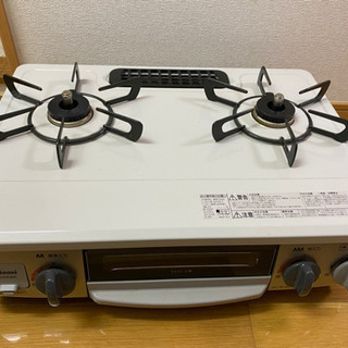 【美品】都市ガス用コンロ リンナイ【2019年購入／使用歴2年】の画像