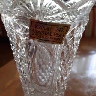 カメイクリスタル花瓶の画像