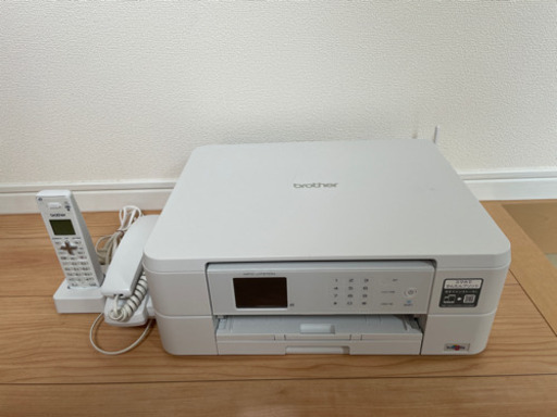 インクジェットプリンターFAXと電話付き