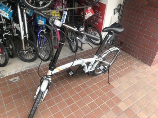 ダホン　dahon　20インチ折り畳み自転車　6speed　キャリア付き