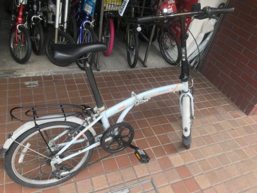 ダホン　dahon　20インチ折り畳み自転車　6speed　キャリア付き