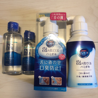 薬用ピュオーラ 泡で出てくるハミガキ2ケ レニューフレッシュ2ケ