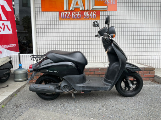 ★5万円　トゥデイ　インジェクションモデル！セル1 実働車★ホンダ　AF67 原付　スクーター