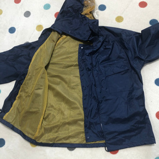 紺色上下カッパ　美品　値下げしました
