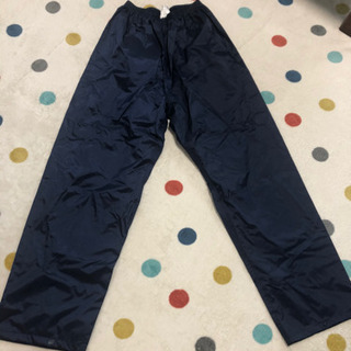 紺色上下カッパ　美品　値下げしましたの画像