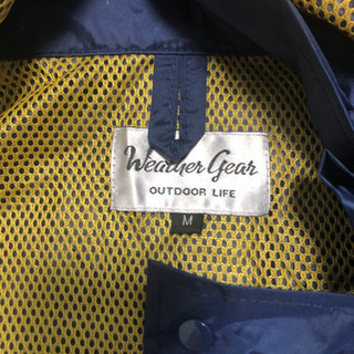 紺色上下カッパ　美品　値下げしましたの画像