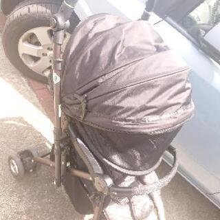 状態良☆ソラリアプレミアム ブラック ベビーカー☆の画像
