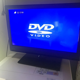 取り引き中　DVD内蔵18.5v型地上デジタルテレビ　の画像
