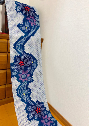 浴衣　反物　藍染