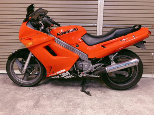 カワサキ　ZZR250 オールペンのオレンジが綺麗です。　配送可能　支払いは現金or振り込みも可能
