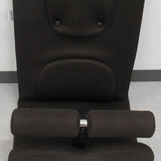ながら腹筋でお手軽エクササイズ　ミズノ腹筋くん　座椅子腹筋台焦げ茶色の画像