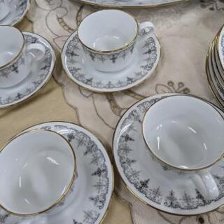 ノリタケ シルバーゲート 34点セットの画像