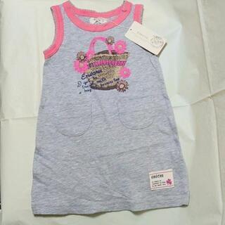 ✨新品✨　ベビー・子供服　アンエクリュ　袖なしワンピース　（80）