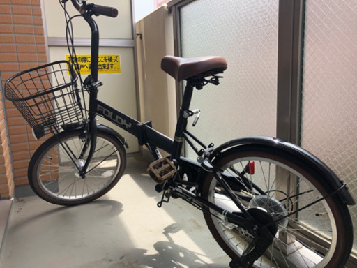 【受渡決定】折り畳み自転車
