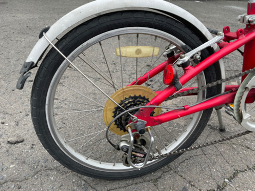 DAHON metro サビ割れあり 現状渡し