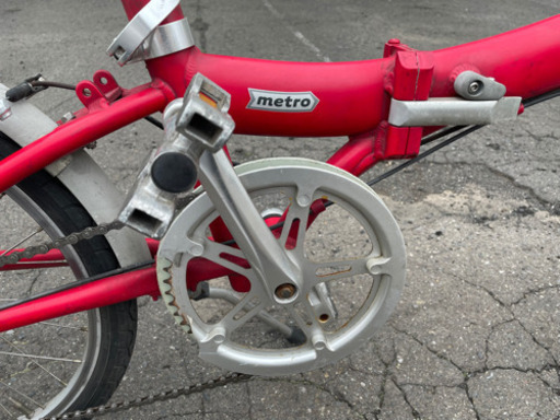 DAHON metro サビ割れあり 現状渡し