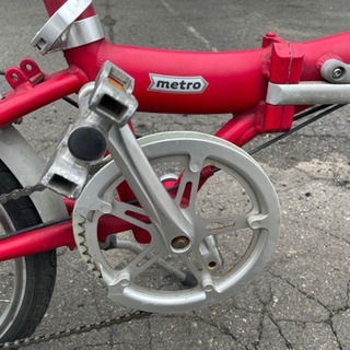 DAHON metro サビ割れあり 現状渡しの画像