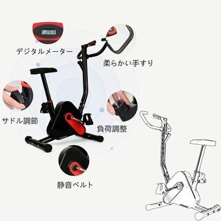 コロナ禍の中、自宅にてエクササイズ・マシーンで体力保持の画像