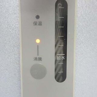 ss2459【中古】　無印良品　ジャーポット　1.4L　KP-R14A　ライトグレー 　良品計画　MUJI　キッチン家電　シルバー　湯沸かし　ケトルの画像