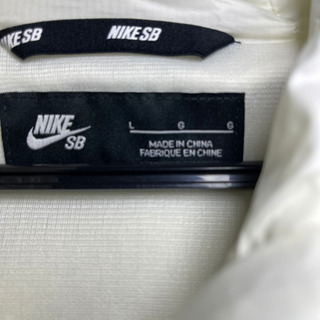 NIKE ナイキ　ボア　パーカー　フーディー　オフホワイトの画像