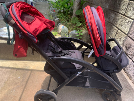 二人乗りベビーカー