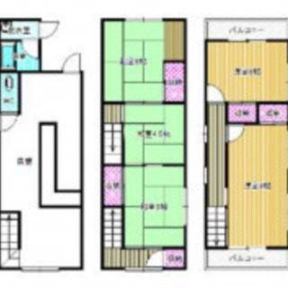 ★貸店舗・事務所★河内松原駅徒歩13分の立地　３階建て１２６．８...