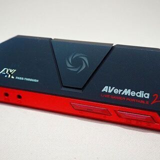 【苫小牧バナナ】AVERMEDIA/アバーメディア フルＨＤゲームキャプチャー AVT-C878 PLUS 4Kパススルー対応 動作OK♪