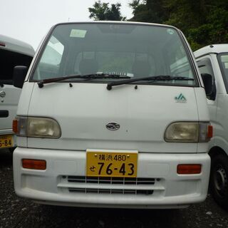 (ID3246)軽バン専門店在庫50台　７万円　スバル　サンバートラック 　４WD　車検付　平成１０年　諸経費込１００，０００円の画像